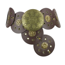 Load image into Gallery viewer, Western Disc Belt Leather | Grommets 7Pc Pack RMB DSC 3004