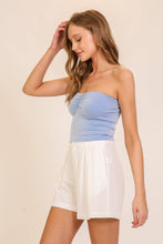 Load image into Gallery viewer, Ruched Tube Top 2: Ivory / L
