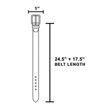 Load image into Gallery viewer, Textured Flower Link Chain Belt: G