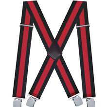 Load image into Gallery viewer, ADJUSTABLE 5CM ELASTIC X-SHAPED SUSPENDER CLIP_CWMM1109: RED2 / (OS) 2