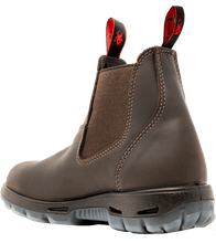 Load image into Gallery viewer, Redback Mens Great Barrier Reef 6 Inch Soft Toe Work Boot Puma Brown