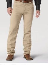 Load image into Gallery viewer, Wrangler Mens Cowboy Cut Slim Fit Prewashed Jeans Tan