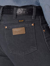 Load image into Gallery viewer, Wrangler Men’s Cowboy Cut Slim Fit Jean In Prewashed Shadow Black