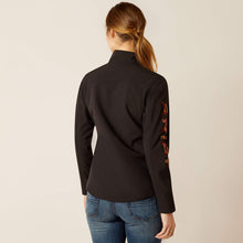 Load image into Gallery viewer, Ariat Women's New Team Softshell Jacket Black Mirage