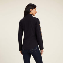 Load image into Gallery viewer, Ariat Women's New Team Softshell Jacket Black Leopard