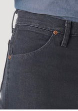 Load image into Gallery viewer, Wrangler Men’s Cowboy Cut Slim Fit Jean In Prewashed Shadow Black