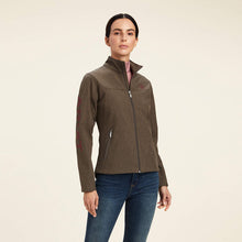Load image into Gallery viewer, Ariat Women's New Team Softshell Jacket Banyan Bark