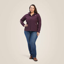 Load image into Gallery viewer, Ariat Women's New Team Softshell Jacket Mulberry Heather