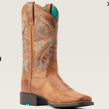 Load image into Gallery viewer, Ariat Womens Roundup Back Zip  Western Boot