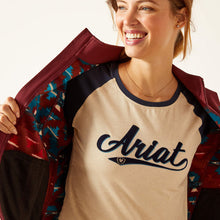 Load image into Gallery viewer, Ariat Women's New Team Softshell Jacket Tawny Port