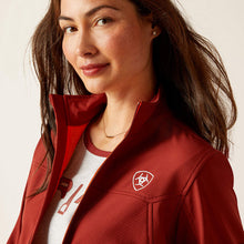 Load image into Gallery viewer, Ariat Women's New Team Softshell Jacket Fired Brick