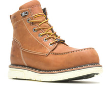 Load image into Gallery viewer, Wolverine Mens  I-90 Durashocks Soft Toe 6 Inch Work Boot Tan