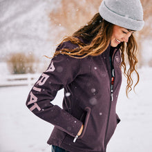 Load image into Gallery viewer, Ariat Women's New Team Softshell Jacket Mulberry Heather