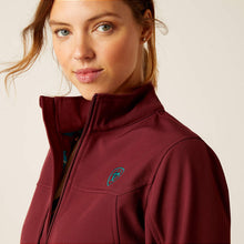Load image into Gallery viewer, Ariat Women's New Team Softshell Jacket Tawny Port
