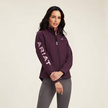 Load image into Gallery viewer, Ariat Women's New Team Softshell Jacket Mulberry Heather