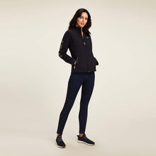 Load image into Gallery viewer, Ariat Women's New Team Softshell Jacket Black Leopard