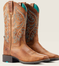 Load image into Gallery viewer, Ariat Womens Roundup Back Zip  Western Boot