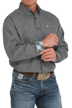 Load image into Gallery viewer, Cinch Men's Geometric Print Button Down Western Shirt - Grey