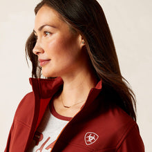 Load image into Gallery viewer, Ariat Women's New Team Softshell Jacket Fired Brick
