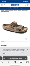 Load image into Gallery viewer, Birkenstock Arizona 2-Strap Sandal Soft Footbed Unisex Sandal Tabacco Brown