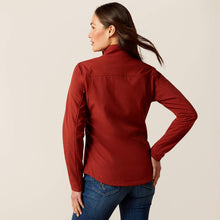 Load image into Gallery viewer, Ariat Women's New Team Softshell Jacket Fired Brick