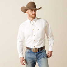 Load image into Gallery viewer, Ariat Mens Solid Twill Core Classic Long Sleeve  Button Down Dress Shirt
