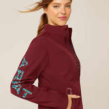 Load image into Gallery viewer, Ariat Women's New Team Softshell Jacket Tawny Port