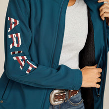 Load image into Gallery viewer, Ariat Women's New Team Patriot Softshell Jacket Reflecting Pond