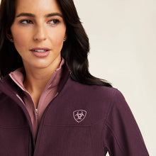 Load image into Gallery viewer, Ariat Women's New Team Softshell Jacket Mulberry Heather