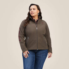 Load image into Gallery viewer, Ariat Women's New Team Softshell Jacket Banyan Bark