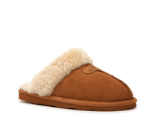 Load image into Gallery viewer, Bearpaw Womens Loki Side Suede Slipper Hickory