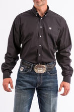 Load image into Gallery viewer, Cinch Men’s Solid Black Button-Down Western Shirt