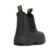 Load image into Gallery viewer, Work Zone Mens 6 Inch Pull On Water Proof Work Boot Black