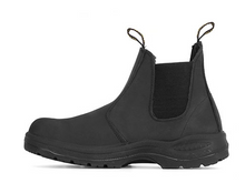 Load image into Gallery viewer, Work Zone Mens 6 Inch Pull On Water Proof Work Boot Black