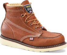 Load image into Gallery viewer, Carolina Mem's 6 Inch Premium Moc Toe Wedge Work Boot