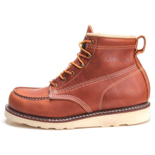 Load image into Gallery viewer, Carolina Mem's 6 Inch Premium Moc Toe Wedge Work Boot